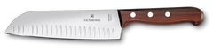 Wood Santoku Knife, 7 in