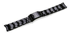 Metal bracelet with clasp