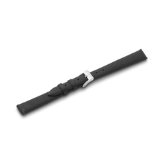 Black leather strap with buckle