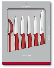 Swiss Classic Paring Knife Set, 6 pieces
