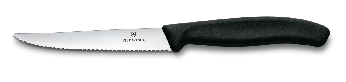 Swiss Classic Steak and Pizza Knife Set, 6 Pieces, 4 in