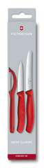 Swiss Classic Paring Knife Set with Peeler, 3 Pieces