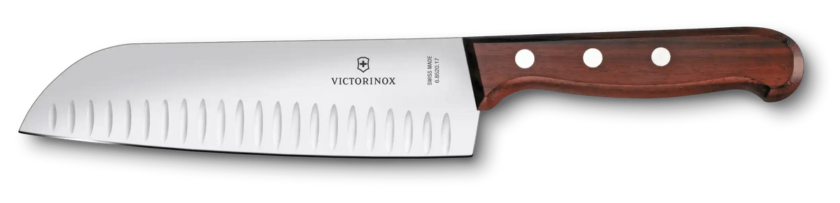 Wood Santoku Knife, 7 in