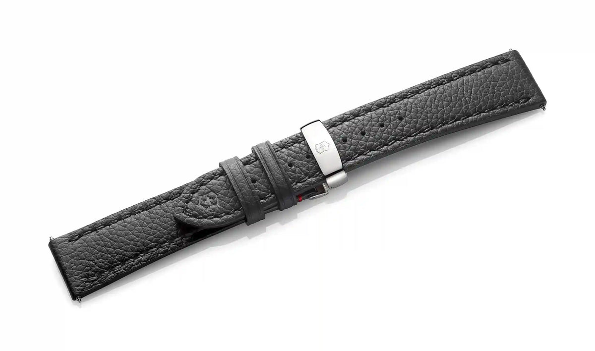 Alliance Mechanical - Black Leather Strap with Buckle