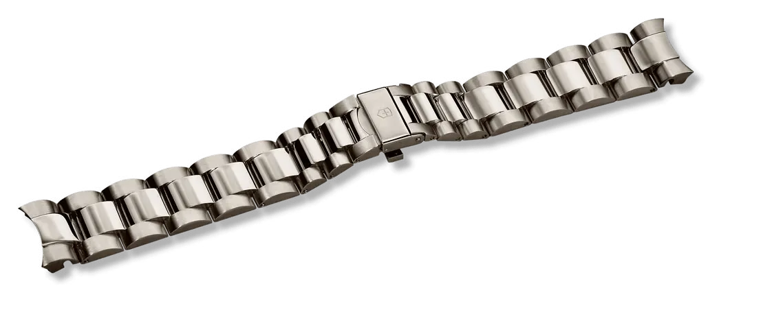 Chrono Classic - Satin Titanium Bracelet  with Clasp