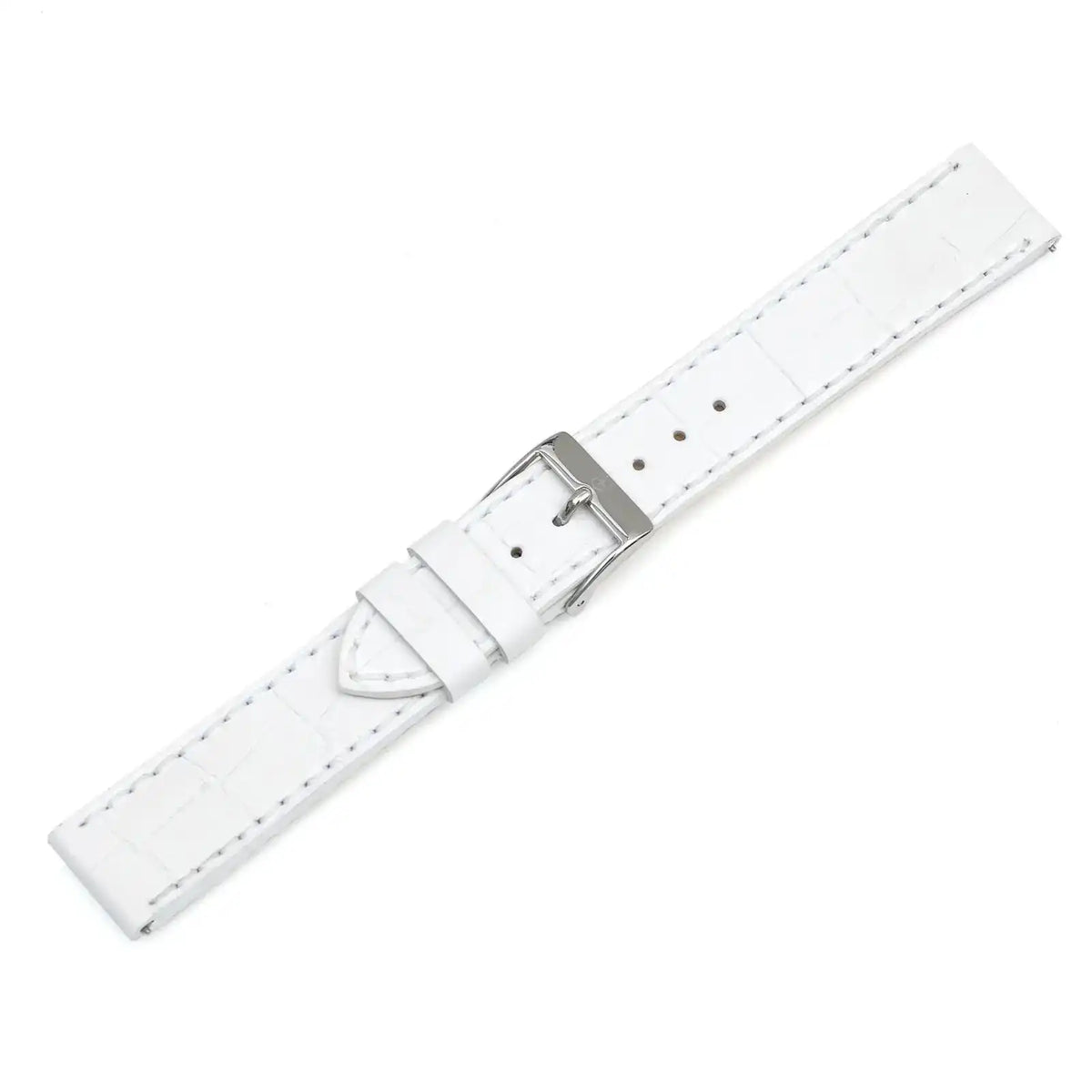 Alliance Chrono - White Leather Strap with Buckle