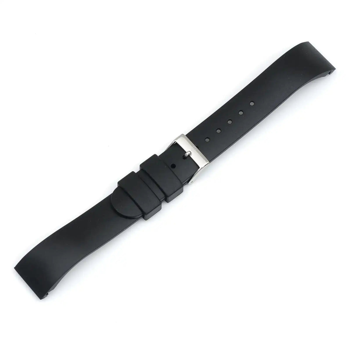 Alliance Rectangle - Black Synthetic Strap with Buckle