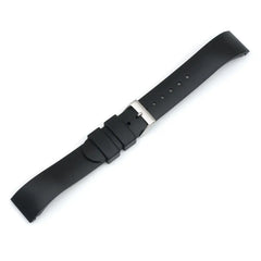 Alliance Rectangle - Black Synthetic Strap with Buckle