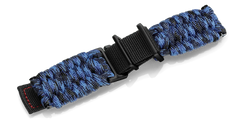 Blue Camo paracord  with buckle