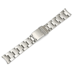 Metal bracelet with clasp