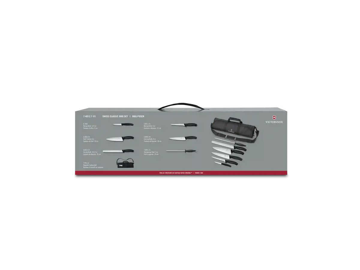 Swiss Classic 7 Piece BBQ Set