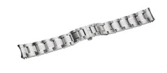Metal bracelet with clasp