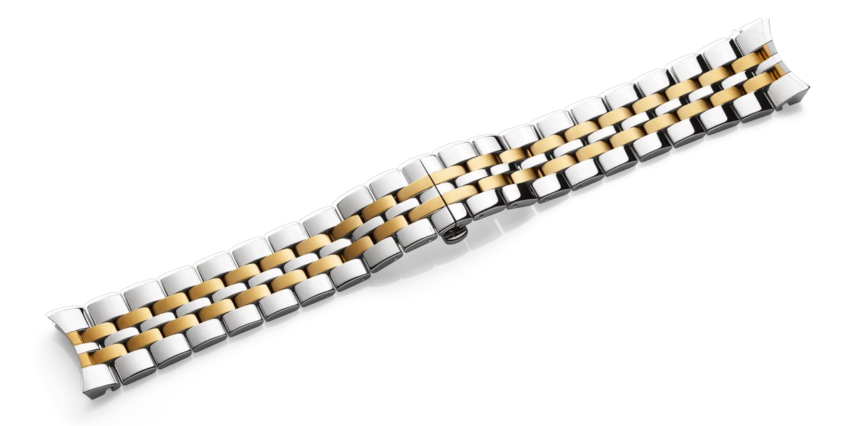 Metal bracelet with clasp