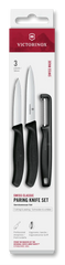 Swiss Classic Paring Knife Set with I-Peeler, 3 Pieces, 4 in